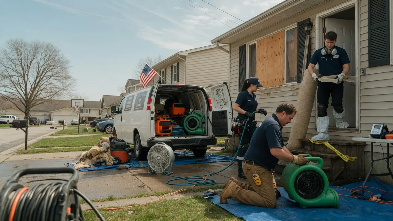 Water Damage Restoration in Whiting, IA near me